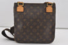Auth Louis Vuitton Monogram Pochette Bosphore Shoulder Cross Bag M40044 LV 1686I