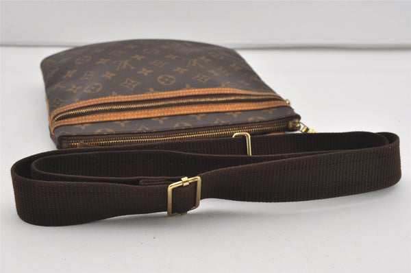 Auth Louis Vuitton Monogram Pochette Bosphore Shoulder Cross Bag M40044 LV 1686I