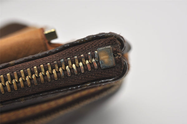 Auth Louis Vuitton Monogram Pochette Bosphore Shoulder Cross Bag M40044 LV 1686I