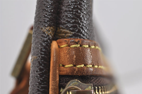 Auth Louis Vuitton Monogram Pochette Bosphore Shoulder Cross Bag M40044 LV 1686I