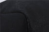 Authentic HERMES Her Bag Cabas GM & GM 2Way Shoulder Tote Bag Canvas Black 1688D