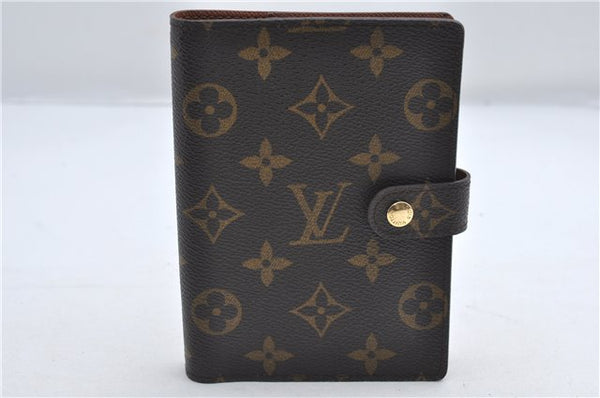 Authentic Louis Vuitton Monogram Agenda PM Day Planner Cover R20005 LV 1688E