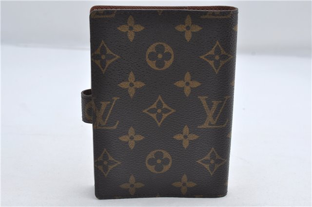 Authentic Louis Vuitton Monogram Agenda PM Day Planner Cover R20005 LV 1688E