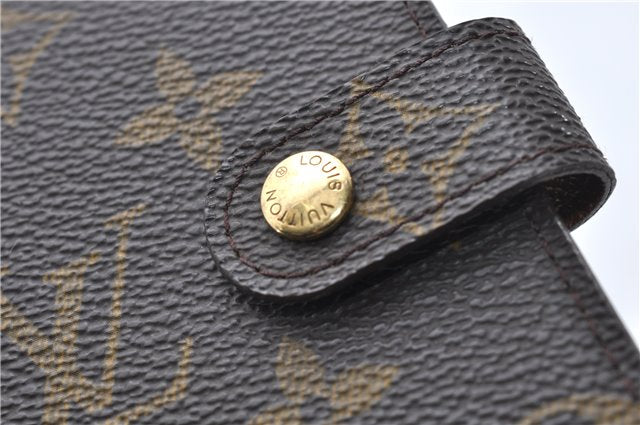 Authentic Louis Vuitton Monogram Agenda PM Day Planner Cover R20005 LV 1688E