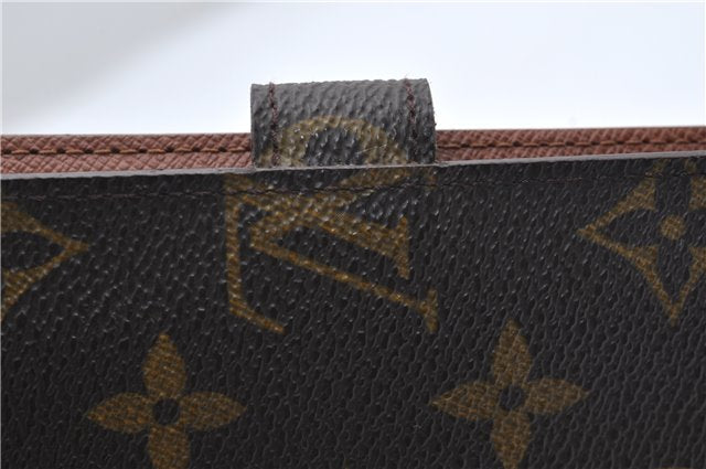 Authentic Louis Vuitton Monogram Agenda PM Day Planner Cover R20005 LV 1688E