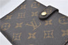 Authentic Louis Vuitton Monogram Agenda PM Day Planner Cover R20005 LV 1688E