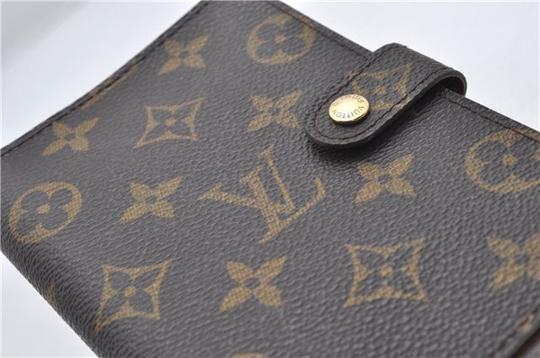Authentic Louis Vuitton Monogram Agenda PM Day Planner Cover R20005 LV 1688E