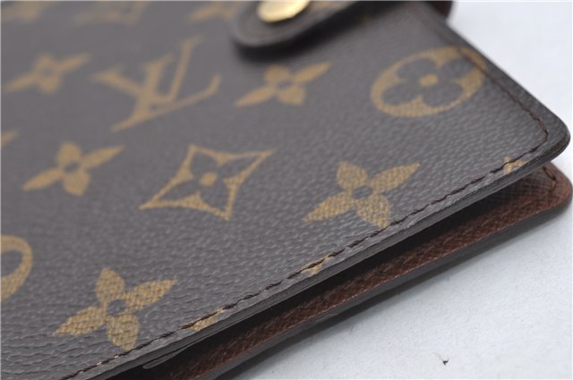 Authentic Louis Vuitton Monogram Agenda PM Day Planner Cover R20005 LV 1688E