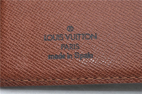 Authentic Louis Vuitton Monogram Agenda PM Day Planner Cover R20005 LV 1688E