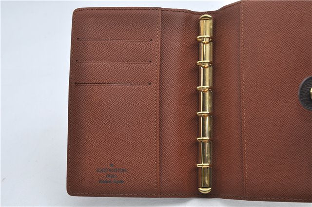 Authentic Louis Vuitton Monogram Agenda PM Day Planner Cover R20005 LV 1688E