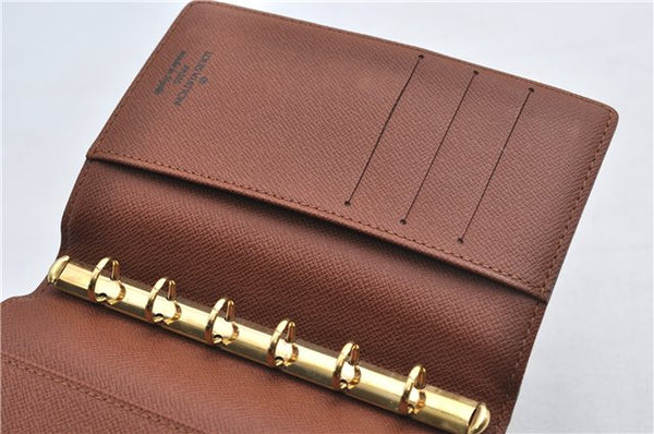 Authentic Louis Vuitton Monogram Agenda PM Day Planner Cover R20005 LV 1688E