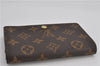 Auth Louis Vuitton Monogram Porte Monnaie Billets Tresor Wallet M61730 LV 1688F