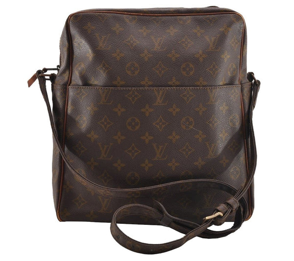 Auth Louis Vuitton Monogram Marceau Shoulder Cross Body Bag Old Model Junk 1688I