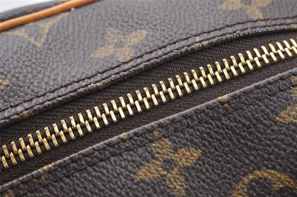 Authentic Louis Vuitton Monogram Boulogne 30 Shoulder Cross Bag M52165 LV 1689I