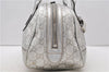 Auth GUCCI Princy Guccissima GG Leather Shoulder Hand Bag 161720 Silver 1690D