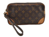 Authentic Louis Vuitton Monogram Marly Dragonne PM M51827 Clutch Hand Bag 1690I