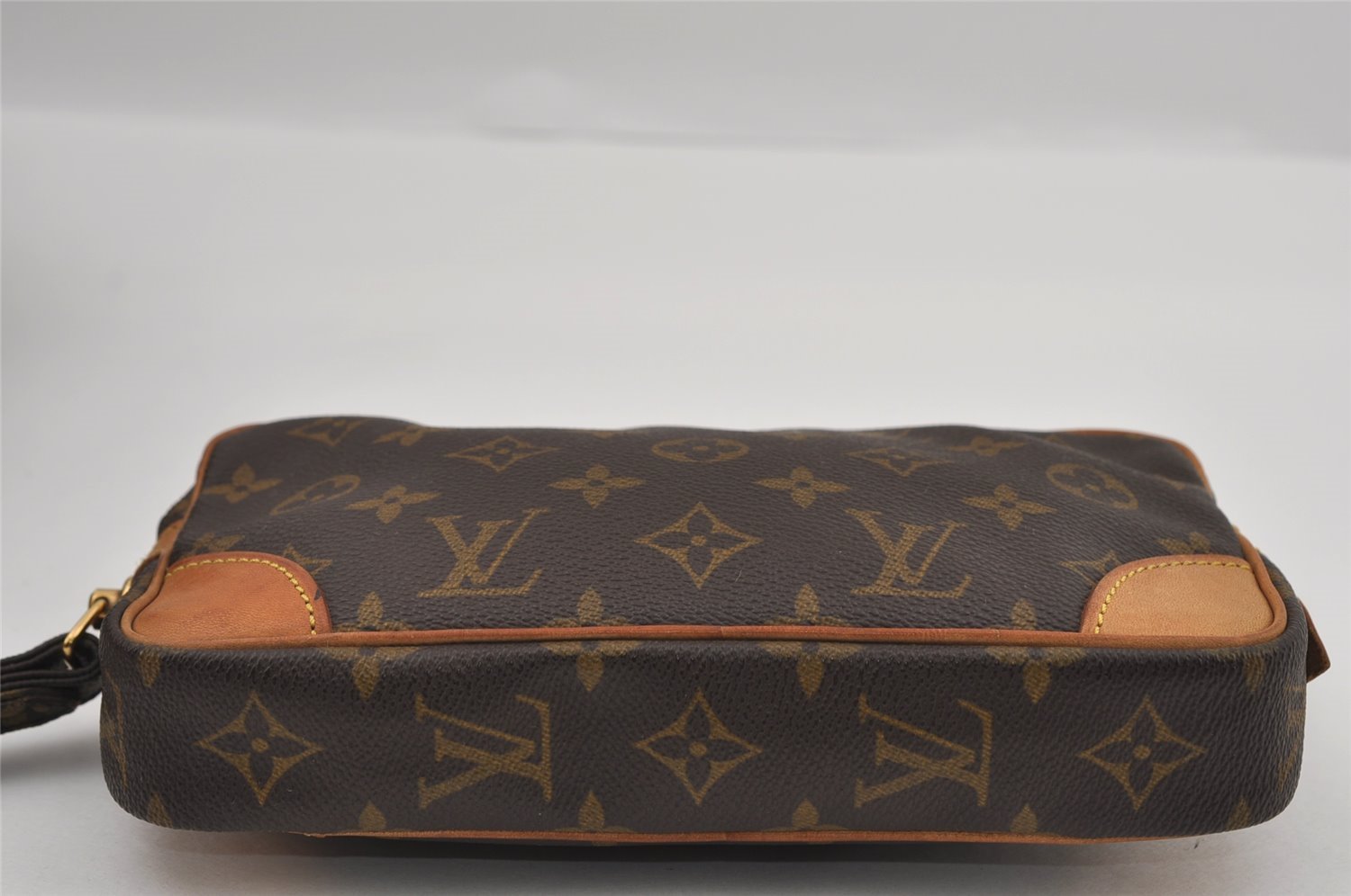 Authentic Louis Vuitton Monogram Marly Dragonne PM M51827 Clutch Hand Bag 1690I