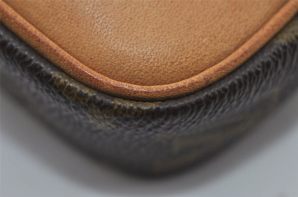 Authentic Louis Vuitton Monogram Marly Dragonne PM M51827 Clutch Hand Bag 1690I