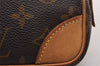 Authentic Louis Vuitton Monogram Marly Dragonne PM M51827 Clutch Hand Bag 1690I