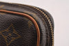 Authentic Louis Vuitton Monogram Marly Dragonne PM M51827 Clutch Hand Bag 1690I