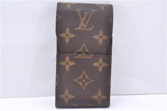 Authentic Louis Vuitton Monogram Etui Cigarette Case M63024 LV 1692E