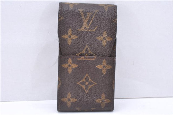 Authentic Louis Vuitton Monogram Etui Cigarette Case M63024 LV 1692E