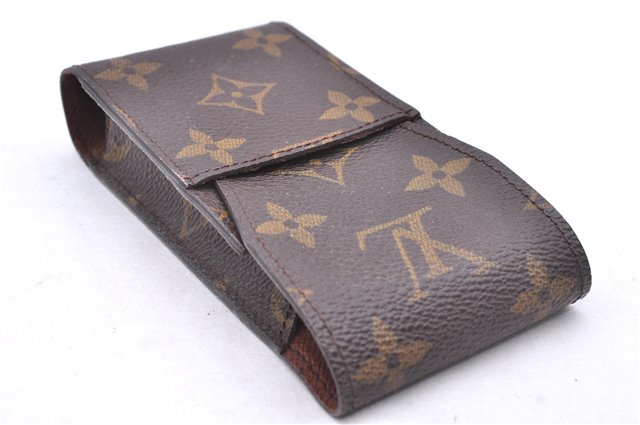 Authentic Louis Vuitton Monogram Etui Cigarette Case M63024 LV 1692E