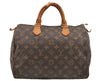 Authentic Louis Vuitton Monogram Speedy 30 Hand Boston Bag M41526 LV 1692I