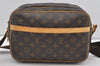 Authentic Louis Vuitton Monogram Reporter PM Shoulder Cross Bag M45254 LV 1694I