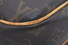 Authentic Louis Vuitton Monogram Reporter PM Shoulder Cross Bag M45254 LV 1694I