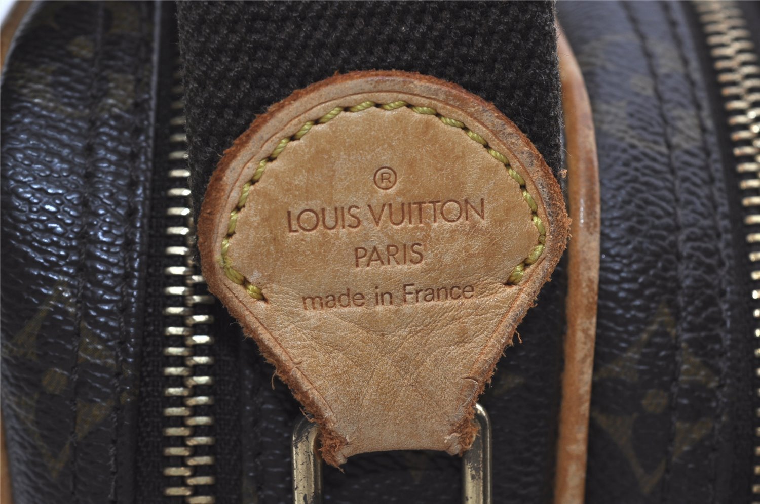 Authentic Louis Vuitton Monogram Reporter PM Shoulder Cross Bag M45254 LV 1694I