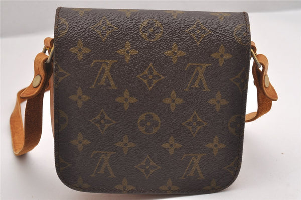 Authentic Louis Vuitton Monogram Cartouchiere PM Shoulder Bag Old Model 1695I