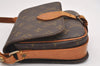 Authentic Louis Vuitton Monogram Cartouchiere PM Shoulder Bag Old Model 1695I