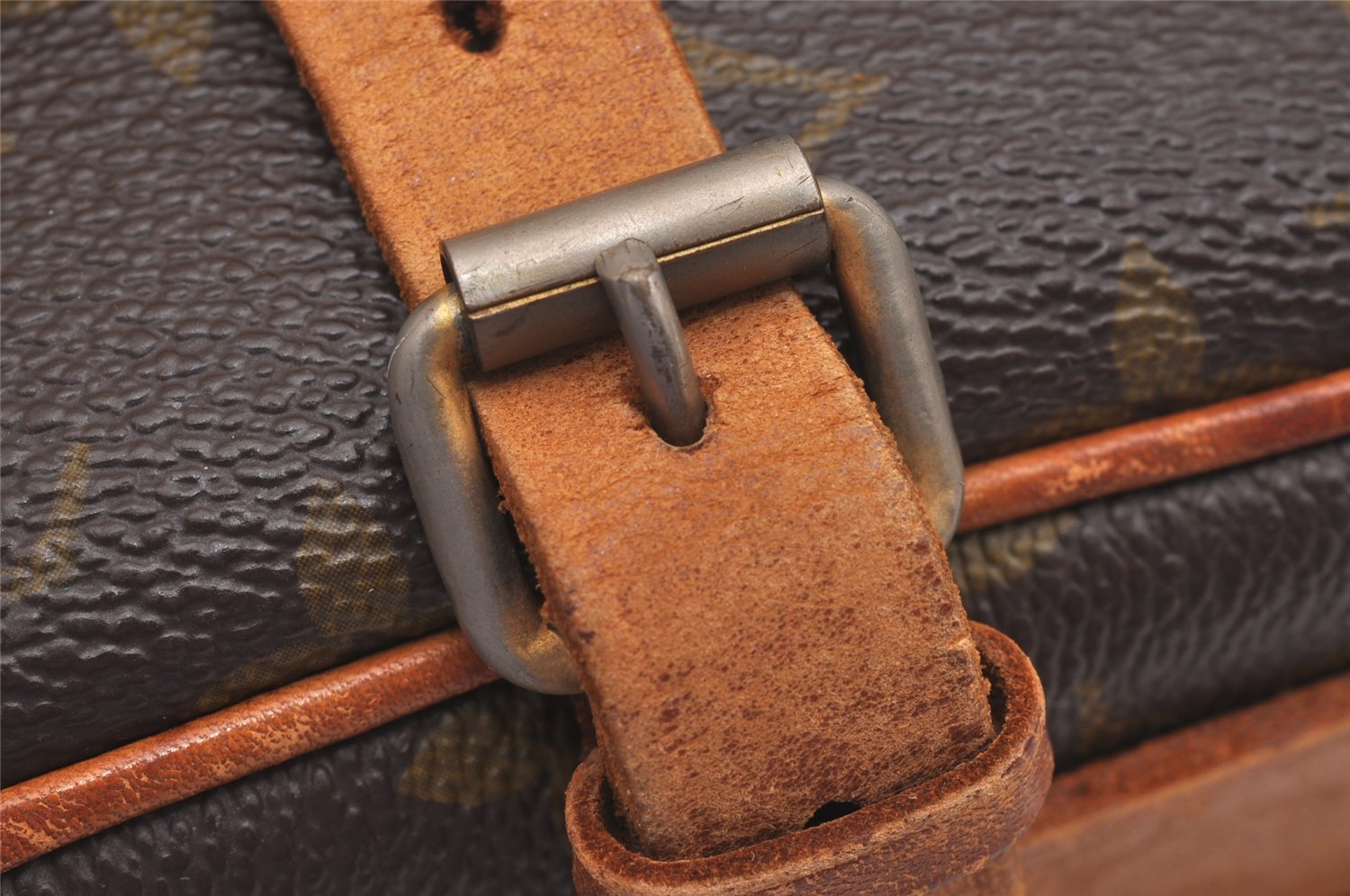 Authentic Louis Vuitton Monogram Cartouchiere PM Shoulder Bag Old Model 1695I