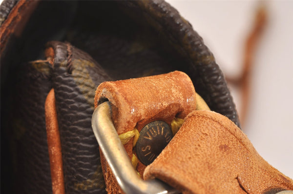 Authentic Louis Vuitton Monogram Cartouchiere PM Shoulder Bag Old Model 1695I