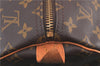 Authentic Louis Vuitton Monogram Keepall 55 Boston Bag M41424 LV 1696D