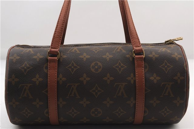 Authentic Louis Vuitton Monogram Papillon 30 Hand Bag Old Model LV 1696F
