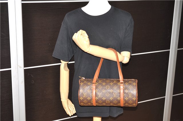 Authentic Louis Vuitton Monogram Papillon 30 Hand Bag Old Model LV 1696F
