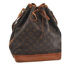 Authentic Louis Vuitton Monogram Noe Shoulder Drawstring Bag M42224 LV 1696I