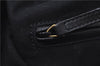 Authentic YVES SAINT LAURENT Easy Boston Hand Bag Leather 208315 Black 1697D