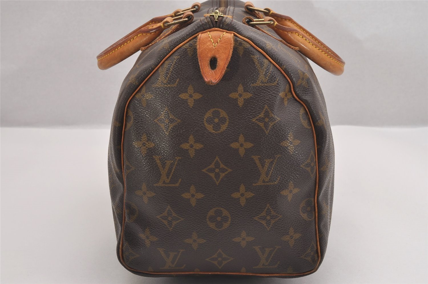 Authentic Louis Vuitton Monogram Speedy 30 Hand Boston Bag M41526 LV 1697I