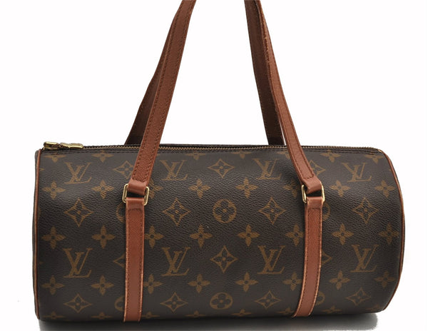 Authentic Louis Vuitton Monogram Papillon 30 Hand Bag Old Model LV 1698F