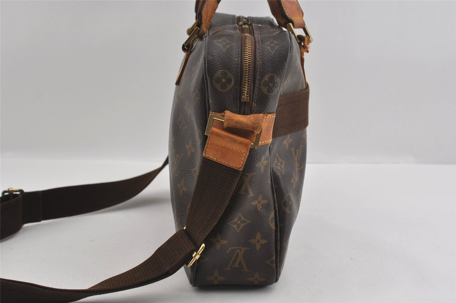 Authentic Louis Vuitton Monogram Sac Bosphore 2Way Hand Bag M40043 Junk 1698I