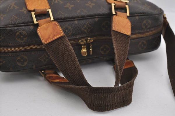 Authentic Louis Vuitton Monogram Sac Bosphore 2Way Hand Bag M40043 Junk 1698I
