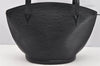 Auth Louis Vuitton Epi Saint Jacques Shopping Shoulder Bag Black M52262 LV 1699I