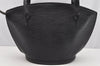 Auth Louis Vuitton Epi Saint Jacques Shopping Shoulder Bag Black M52262 LV 1699I