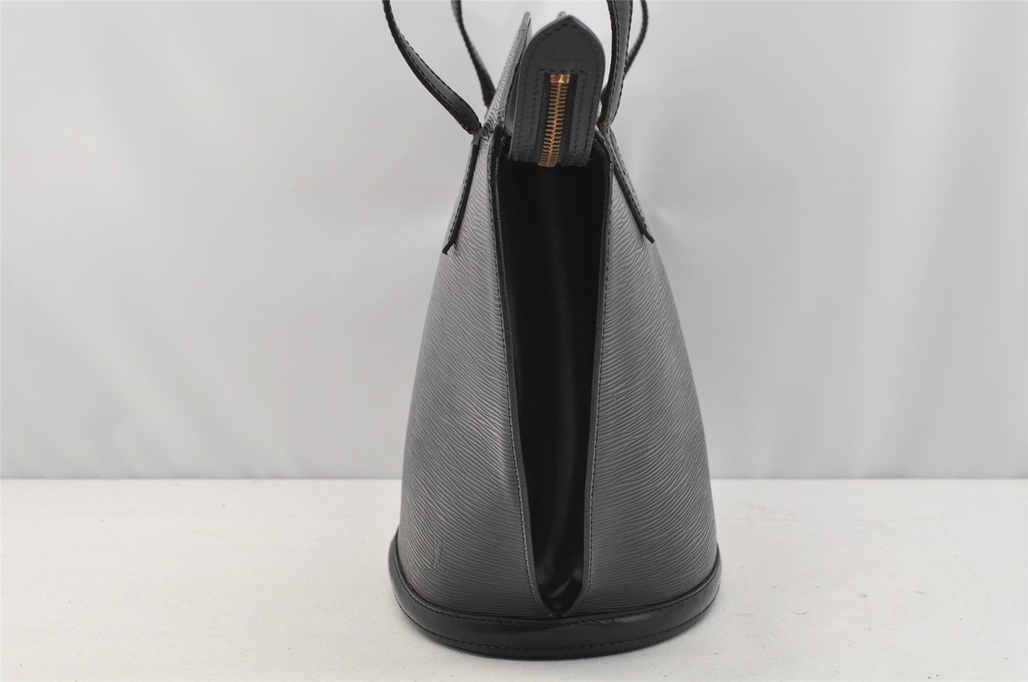 Auth Louis Vuitton Epi Saint Jacques Shopping Shoulder Bag Black M52262 LV 1699I