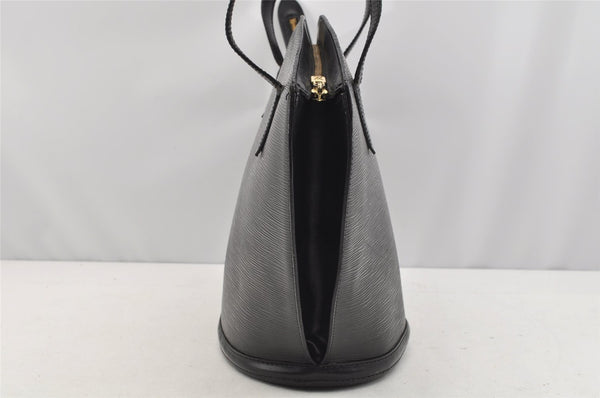 Auth Louis Vuitton Epi Saint Jacques Shopping Shoulder Bag Black M52262 LV 1699I