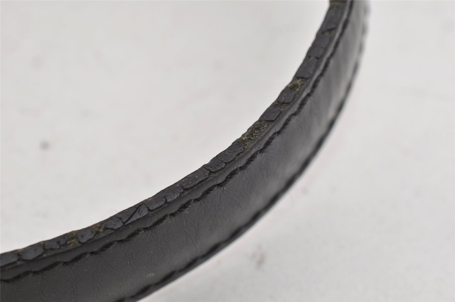 Auth Louis Vuitton Epi Saint Jacques Shopping Shoulder Bag Black M52262 LV 1699I