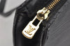 Auth Louis Vuitton Epi Saint Jacques Shopping Shoulder Bag Black M52262 LV 1699I